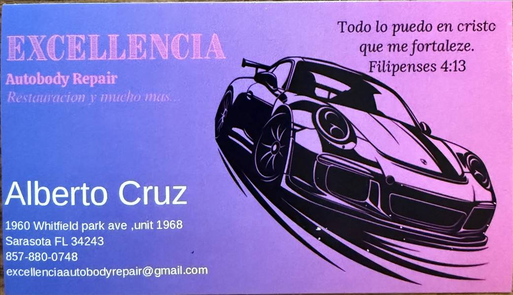 Excellencia Auto Body Repair Logo