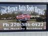 Joe Brown Autobody Repair 1154 Russell Rd, Columbia, KY 42728 Joe Brown Autobody Repair Logo