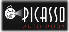 Picasso Auto Body Inc 7373 Orangewood Dr, Riverside, CA 92504 Picasso Auto Body Inc Logo