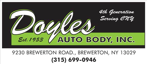 Doyle's Auto Body 9230 Brewerton Rd, Brewerton, NY 13029 Doyle's Auto Body Logo