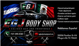 Egj Body Shop 20006 Panther Dr, Pflugerville, TX 78660 Egj Body Shop Logo