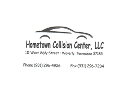 Hometown Collision Center LLC. Logo