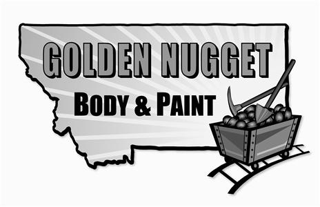 Golden Nugget Body & Paint 1916 4th Ave. N., Billings, MT 59101 Golden Nugget Body & Paint Logo
