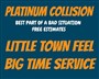 Platinum Collision 1746 N Limestone St, Gaffney, SC 29340 Platinum Collision Logo