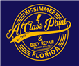 A Class Paint & Body Repair 1049 American Way, Kissimmee, FL 34741 A Class Paint & Body Repair Logo