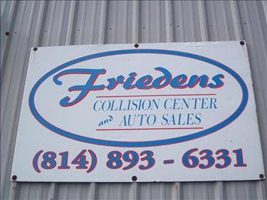 Friedens Collision Center 150 Machinery Rd., Friedens, PA 15541 Friedens Collision Center Logo