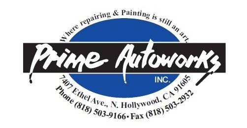 Prime Autoworks, Inc. 7407 Ethel Avenue, North Hollywood, CA 91605 Prime Autoworks, Inc. Logo