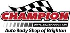 Champion CDJR of Brighton Collision 9827 E Grand River Ave., Brighton, MI 48116 Champion CDJR of Brighton Collision Logo
