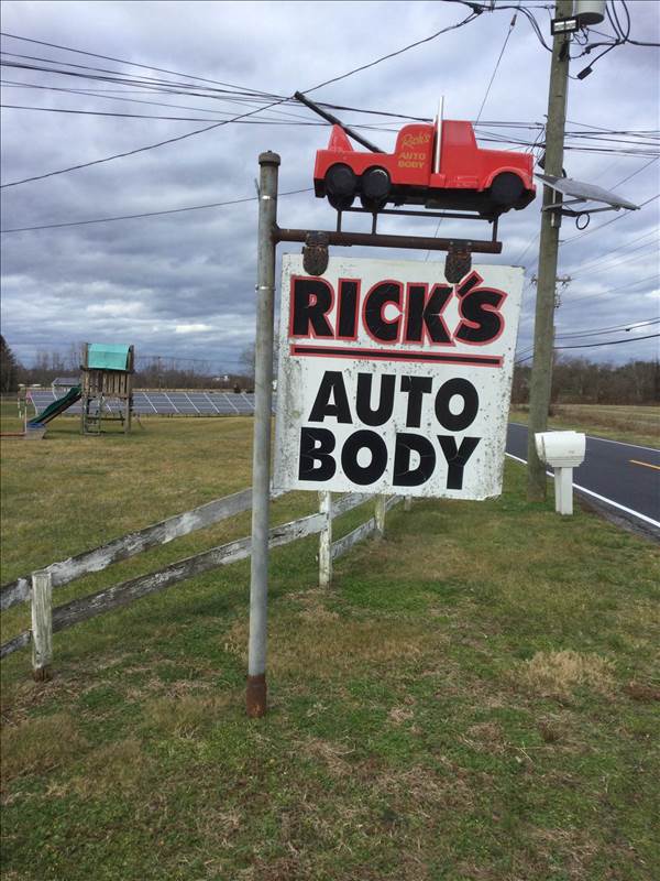 Ricks Auto Body 45 Eayrestown Rd, Medford, NJ 08055 Ricks Auto Body Logo