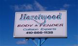 Hazelwood Body & Fender 6423 Hazelwood Ave, Rosedale, MD 21237 Hazelwood Body & Fender Logo