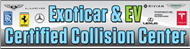 Exoticar & Ev Certified Collision Center Logo