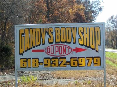 Gandy's Body Shop, Inc. 14020 Gossett Rd, West Frankfort, IL 62896 Gandy's Body Shop, Inc. Logo