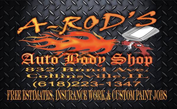 Arod's Autobody Shop Logo