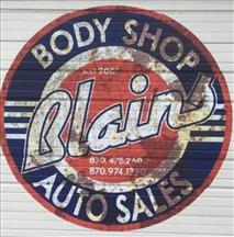 Blain's Body Shop & Auto Sales Logo