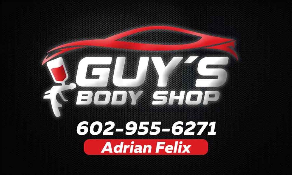 Guy's Body Shop 2910 N 30th St, Phoenix, AZ 85016 Guy's Body Shop Logo