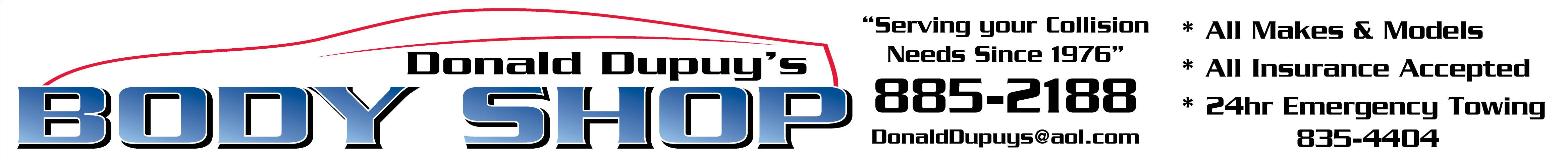 Donald Dupuy's Body Shop 3229 Chetta Dr, Metairie, LA 70003 Donald Dupuy's Body Shop Logo