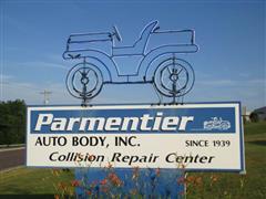 Parmentier Auto Body, Inc 369 W.W. INDUSTRIAL PARK DR., Washington, MO 63090 Parmentier Auto Body, Inc Logo