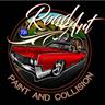 Road Art Paint and Collision Logo