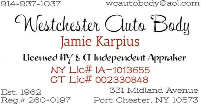 Westchester Auto Body 331 Midland Ave, Port Chester, NY 10573 Westchester Auto Body Logo