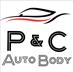 P & C Auto Body Logo