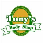 Tony's Body Shop. Logo