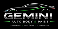 Gemini Auto Body and Paint LLC 1571 Monterey Hwy, San Jose, CA 95110 Gemini Auto Body and Paint LLC Logo