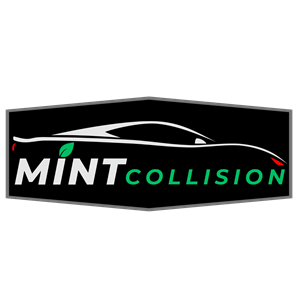 Mint Collision 5072 West Mission Boulevard, Montclair, CA 91762 Mint Collision Logo