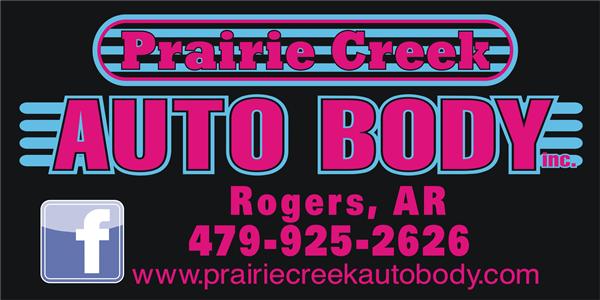 Prairie Creek Auto Body 14471 East Hwy 12, Rogers, AR 72756 Prairie Creek Auto Body Logo