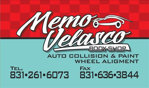 Memo Velasco Body Shop Logo