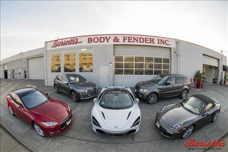 Barsotti's Body & Fender Logo