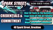 Spark Street Auto Body, Inc. 48 Spark Street, Brockton, MA 02302 Spark Street Auto Body, Inc. Logo