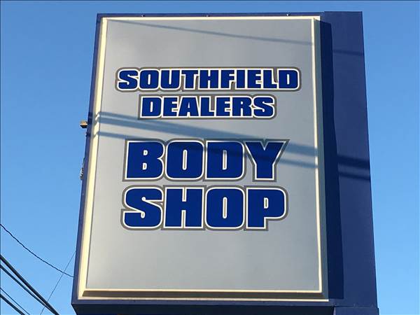 Southfield Dealers Body Shop 21535 Telegraph Rd, Southfield, MI 48034 Southfield Dealers Body Shop Logo
