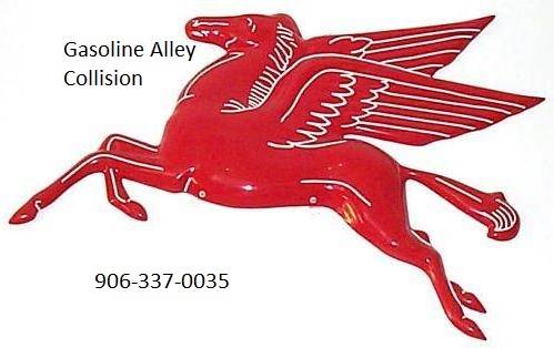 Gasoline Alley Collision 300 Isle Royale St, Laurium, MI 49913 Gasoline Alley Collision Logo