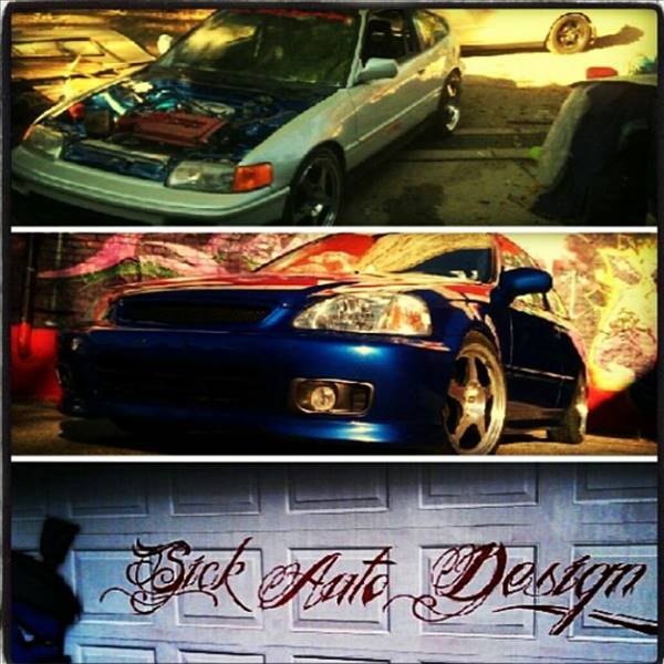 Sick Auto Design, LLC Logo