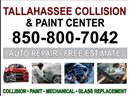 Tallahassee Collision & Paint Center 1217 Blountstown Street, Tallahassee, FL 32304 Tallahassee Collision & Paint Center Logo