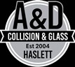 A&D Collision Inc. & Glass 8036 Old M78, Haslett, MI 48840 A&D Collision Inc. & Glass Logo