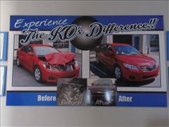 Ko's Paint & Body 410 S Martin St, Pell City, AL 35128 Ko's Paint & Body Logo