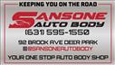 Sansone Auto Body Logo