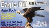 Eagle Hill Auto Body, Inc. Logo