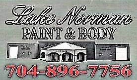 Lake Norman Paint & Body 18425 Statesville Rd., Cornelius, NC 28031 Lake Norman Paint & Body Logo