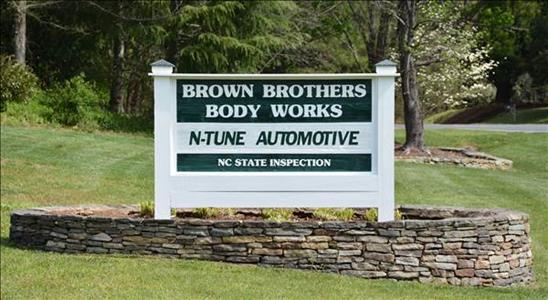 Brown Brothers Body Works, Inc. 411 Erwin Road, Durham, NC 27707 Brown Brothers Body Works, Inc. Logo
