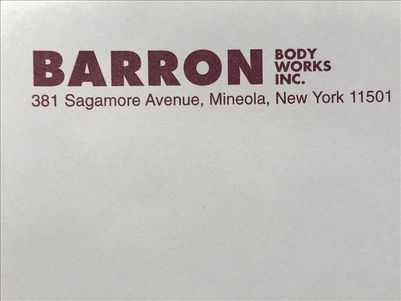 Barron Body Works, Inc. Logo