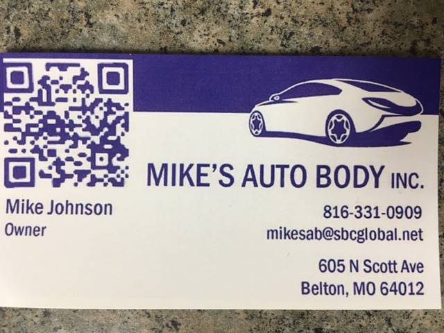 Mike's Auto Body, Inc. Logo