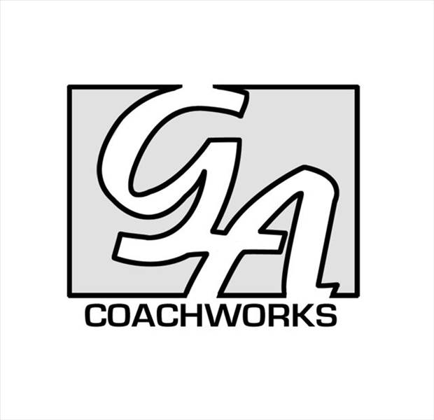 G.A. Coachworks 3556 Hancock Street, San Diego, CA 92110 G.A. Coachworks Logo