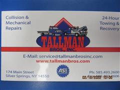 Tallman Bros Inc. Logo