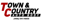 Town & Country Auto Body 3615 Clark Fork Way, Missoula, MT 59808 Town & Country Auto Body Logo