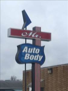 Mr. Auto Body 1405 Hagan St, Champaign, IL 61820 Mr. Auto Body Logo