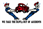 Many's Autobody Logo