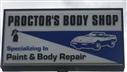 Proctor's Body Shop Logo