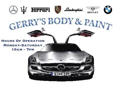 Gerry’S Body and Paint 3500 Westminster Ave Suite H, Santa Ana, CA 92703 Gerry’S Body and Paint Logo